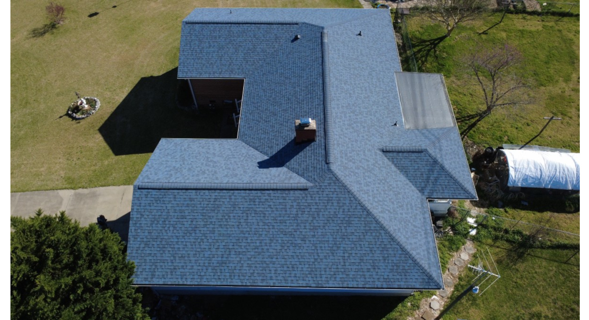 We needed a new roof &mdash; in 2025 we had Major League Builders perform the work.